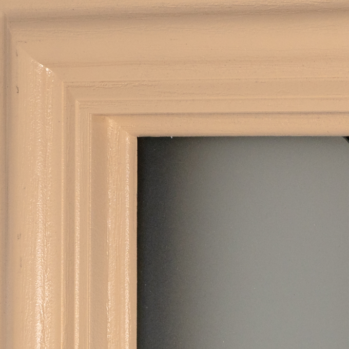 22 x 36 Clear Glass 1/2 Lite Mini Blinds Insert - Image 3