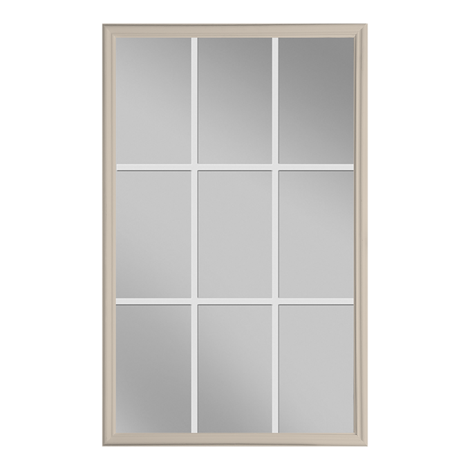 22 x 36 Low-e Glass Insert 9 Lite Grill Between