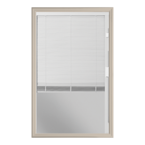 22 x 36 Low-E Glass 1/2 Lite Mini Blinds Insert