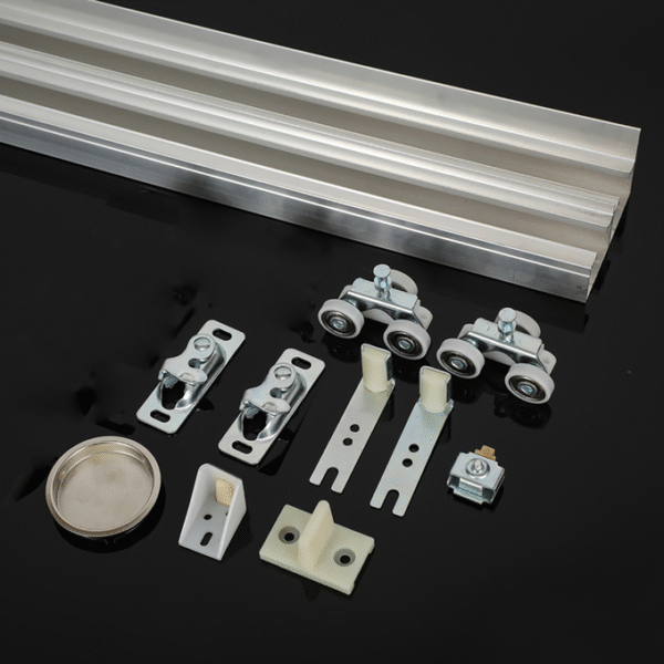 Heavy Duty 32-Series By-Pass Track & Hardware Set for 1-3/8" Doors