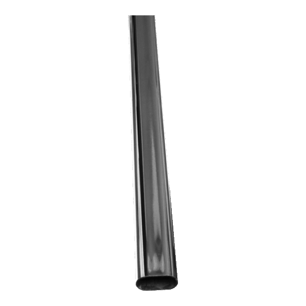 Chrome Oval Pole