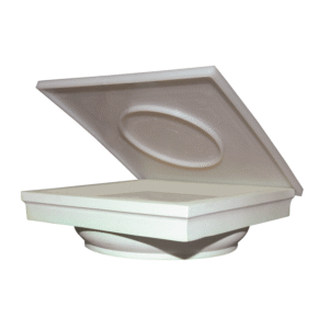 Flashing Cap for a Round PermaCast Column