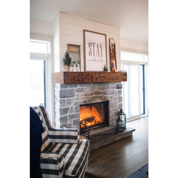 Mantel Beam Hand Hewn - Image 3