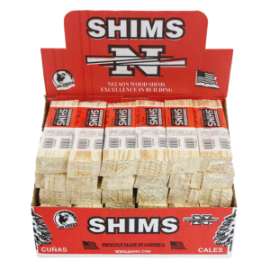 Case of 8" Pine Shims
