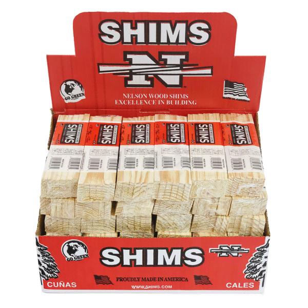 Case of 8" Pine Shims