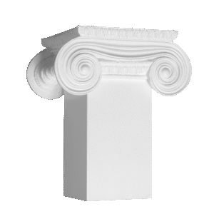 Greek Ionic Capital for a Square PermaCast Column