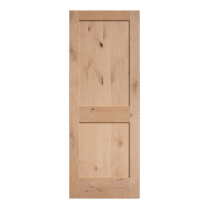 Flat 2-Panel Shaker Door